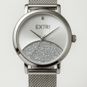 Extri ocean view silver watch