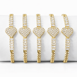 Half stone bracelet 005