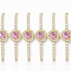 Half stone bracelet 010