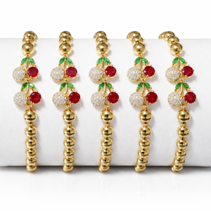 Half stone bracelet 014