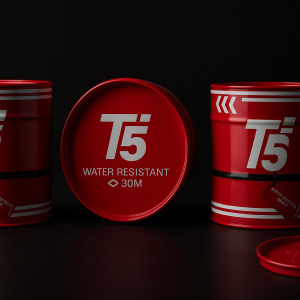 T5 chronophy black male watch