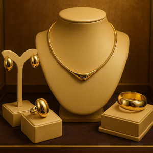 Romanian bow gold set