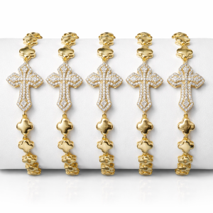 Half stone bracelet 013