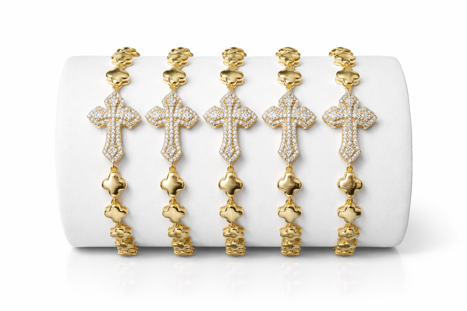 Half stone bracelet 013