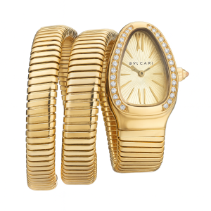 Bvlgari gold gold face twisted