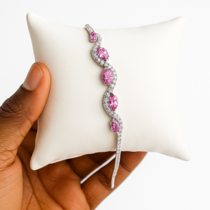 Cz Tennis bracelet 012