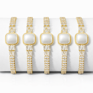 Half stone bracelet 003