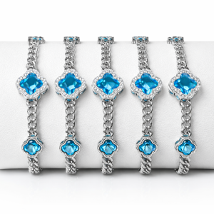 Half stone bracelet 001