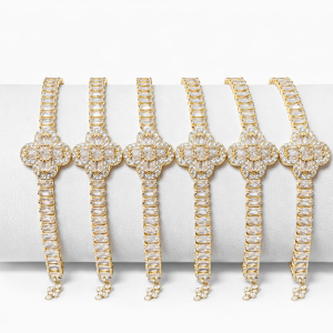 Half stone bracelet 011