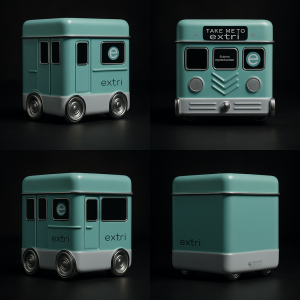 Extri titanium rose gold Chronograph watch