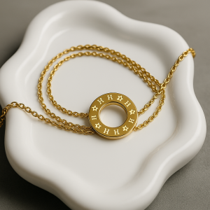 Lv Double gold bracelet