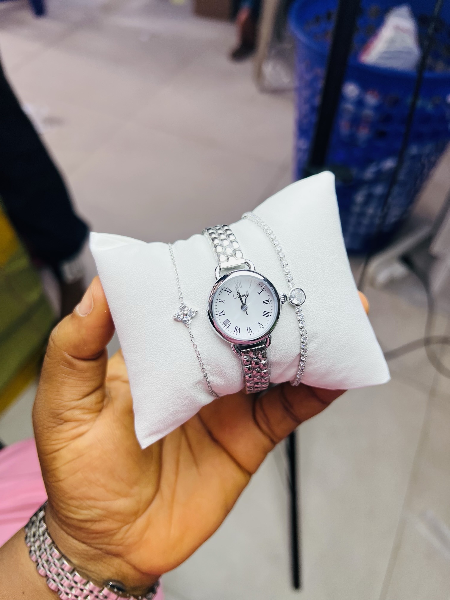 Silver female combo with box 004