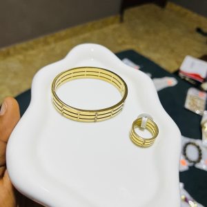 Cartier Stoned bracelet and ring