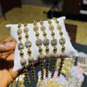 Half stone bracelet 025