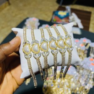 Half stone bracelet 023