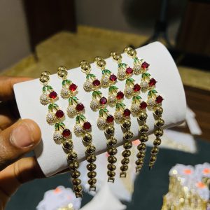 Half stone bracelet 014