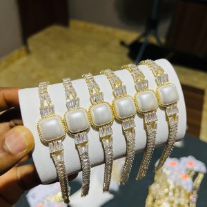 Half stone bracelet 003