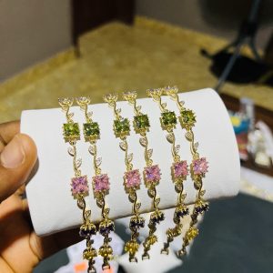 Half stone bracelet 007