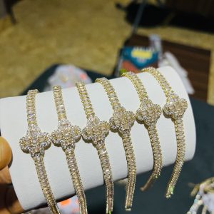 Half stone bracelet 011