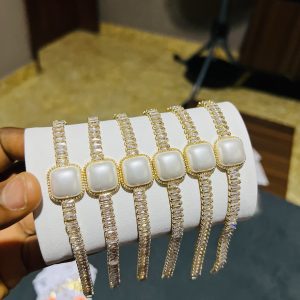 Half stone bracelet 012