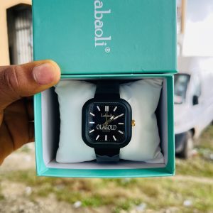 Engraved Labaoli luxury matte watch and box!