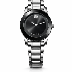 Chaxigo silver female black face continental boxed