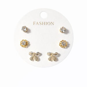 Fashion tie earrings