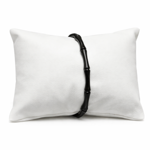 Steel black buckle bracelet