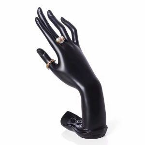 PVC black hand mannequin