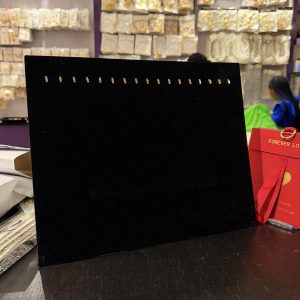 Black jewelry flat board