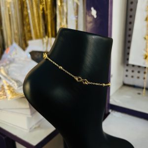 Infinity gold bracelet