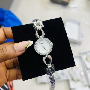 Rebirth silver female watch