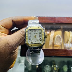 Cartier two toned watch