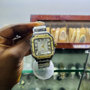 Cartier two toned watch