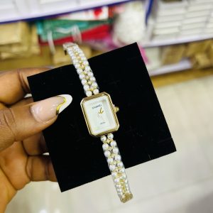 Chanel pearl watch
