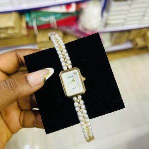 Chanel pearl watch