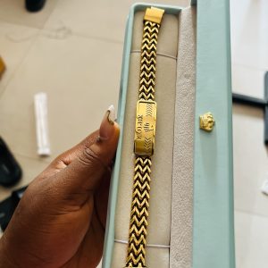 Male statement bracelet 014