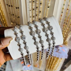 Half stone bracelet 026