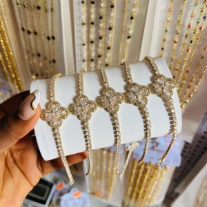 Half stone bracelet 027