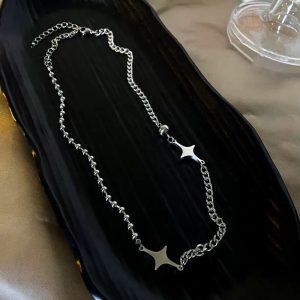 Urban double cross silver