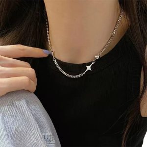 Urban double cross silver