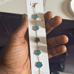 Light blue Vca bracelet