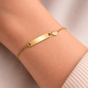 Engraved love bracelet 001 with box