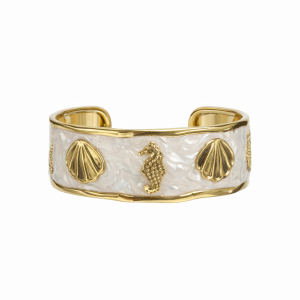 Oil drop bracelet white