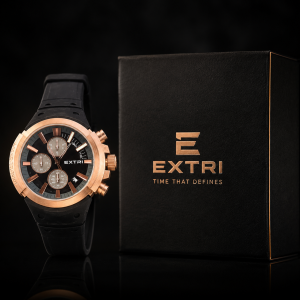 Extri Rose Gold watch