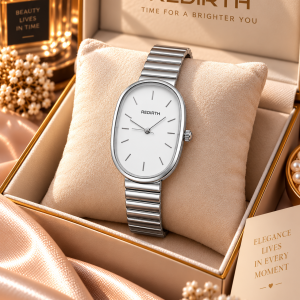 Rebirth Silver Roman watch