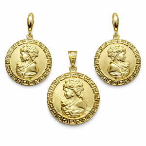 Sunbelle Earring and Pendant