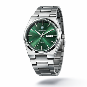 Poedagar silver green face