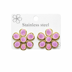 Oil drop earrings 014