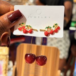 3 in 1 cherry earrings 006